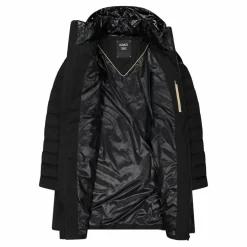 Piumino lungo Sorona® Aura tinta unita da donna