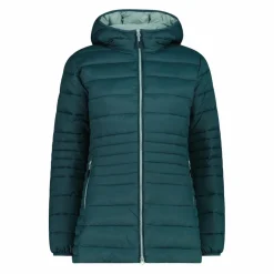 Piumino lungo Sorona® Aura tinta unita da donna