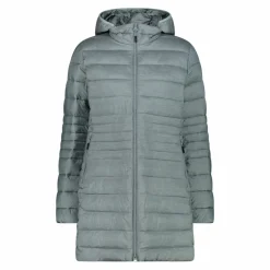Piumino lungo Sorona® Aura melange da donna