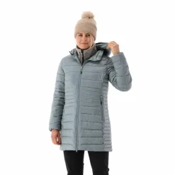 Piumino lungo Sorona® Aura melange da donna