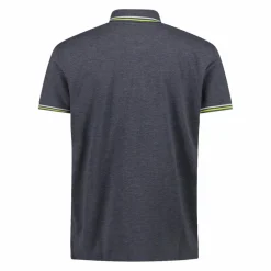 Polo da uomo in poliestere elasticizzato