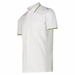 Polo da uomo in poliestere elasticizzato