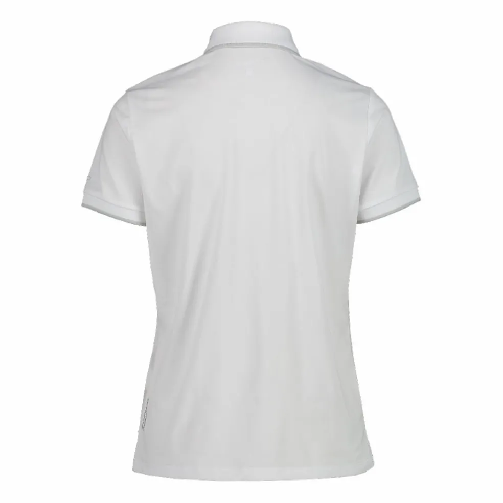 Polo donna in stretch piquet