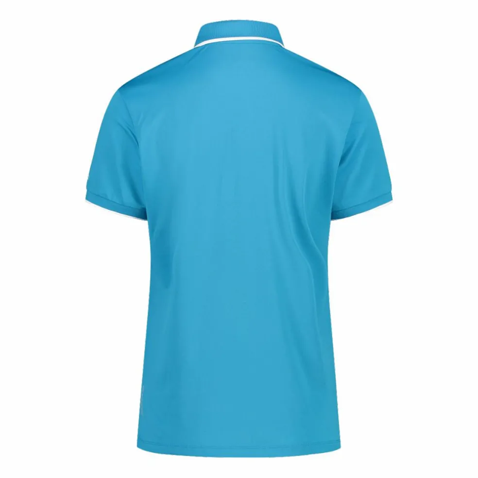 Polo donna in stretch piquet