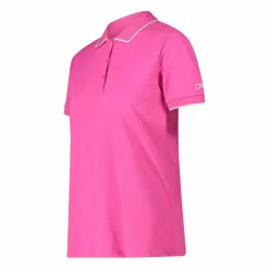 Polo donna in stretch piquet