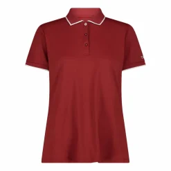 Polo donna in stretch piquet