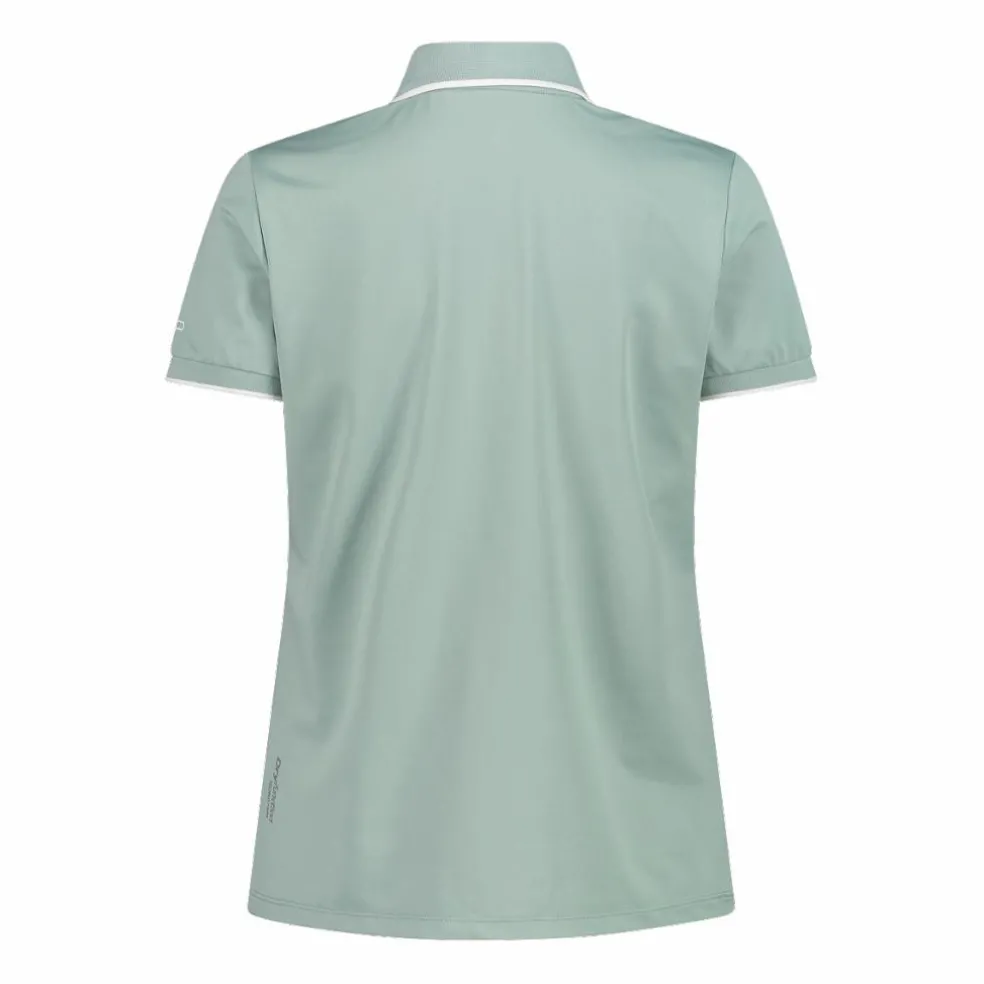Polo donna in stretch piquet