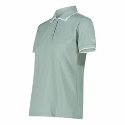 Polo donna in stretch piquet