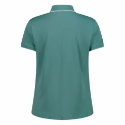 Polo donna in stretch piquet