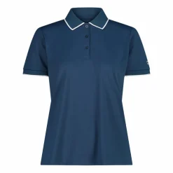 Polo donna in stretch piquet