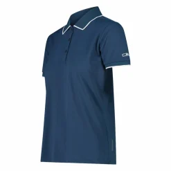 Polo donna in stretch piquet