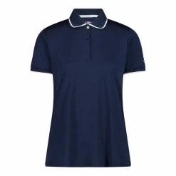 Polo donna in stretch piquet