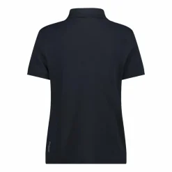 Polo piquet tinta unita donna in tactel