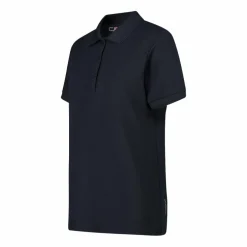 Polo piquet tinta unita donna in tactel