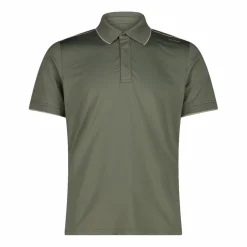 Polo uomo in stretch polyester e modal