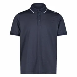 Polo uomo in stretch polyester e modal