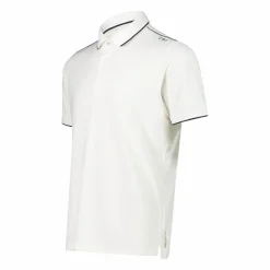 Polo uomo in stretch polyester e modal