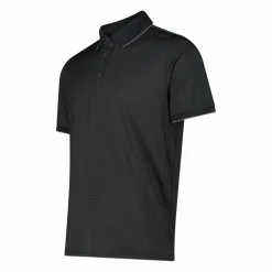 Polo uomo in stretch polyester e modal