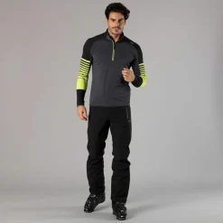 Salopette da uomo da sci in softshell