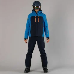 Salopette da uomo da sci in softshell