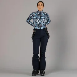 Salopette donna da sci in softshell