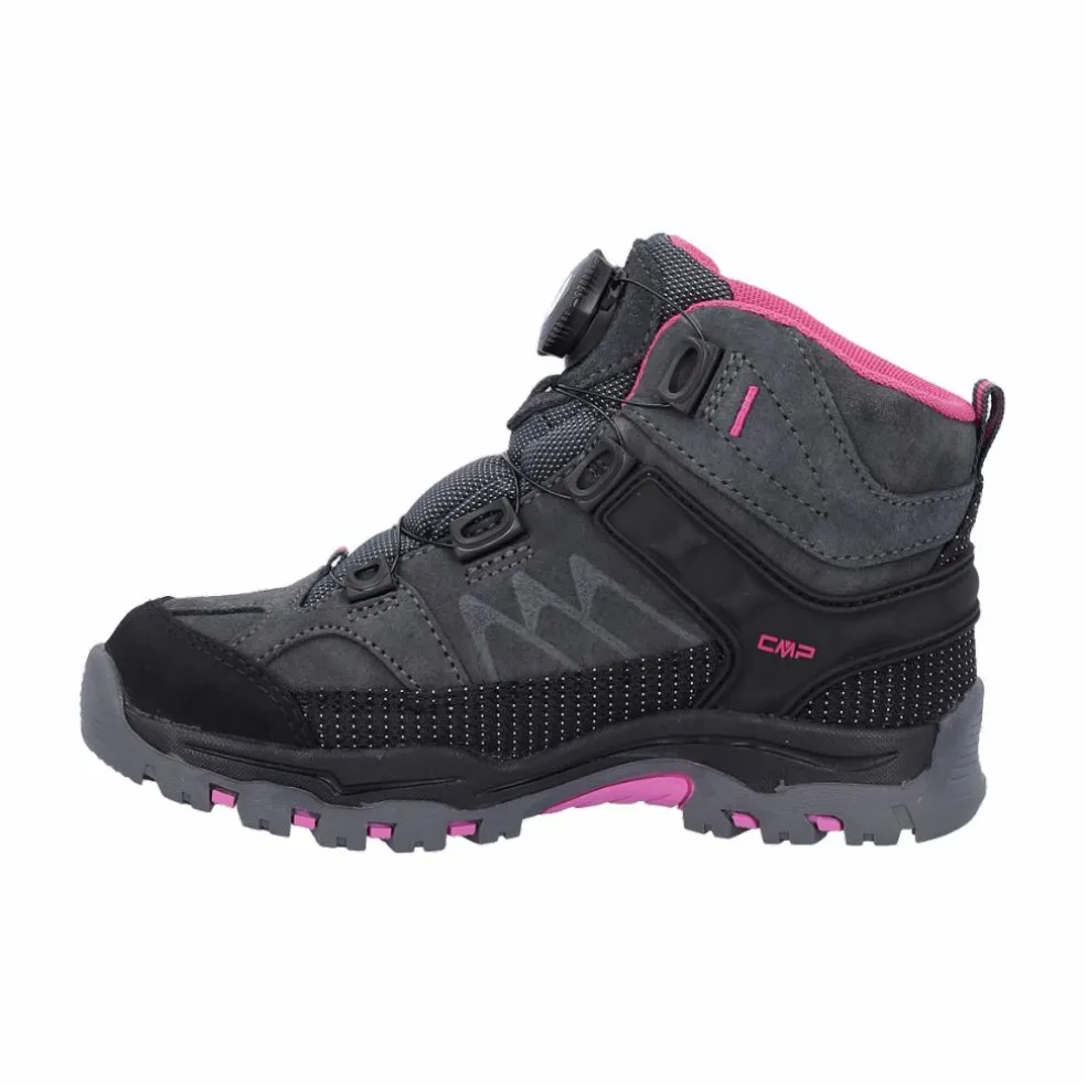 Scarpa da trekking Kiruna da bambino con Fitgo taglio mid