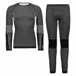 Set intimo maglia e calzamaglia senza cuciture da uomo