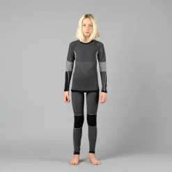 Set pantaloni e maglia base layer seamless bambino unisex