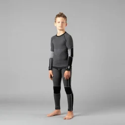 Set pantaloni e maglia base layer seamless bambino unisex