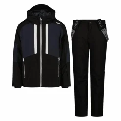 Set sci da bambino in twill