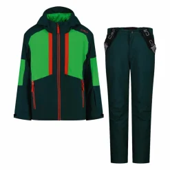 Set sci da bambino in twill