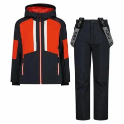 Set sci da bambino in twill