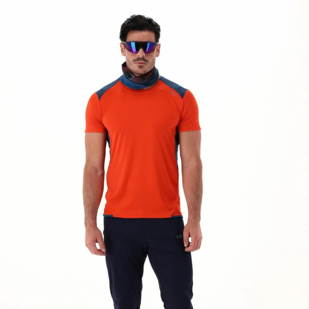 T shirt Unlimitech da uomo con inserti in mesh