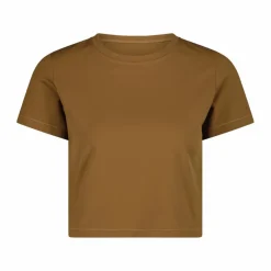 Top maniche corte da donna in stretch polyamide