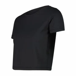 Top maniche corte da donna in stretch polyamide