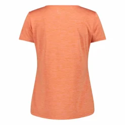 T-shirt collo largo in light jersey da donna