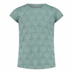 T-shirt da bambina con disegno Burn Out
