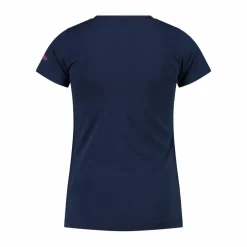 T-shirt da bambina in cotone biologico