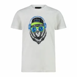 T-shirt da bambino in cotone biologico