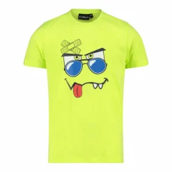 T-shirt da bambino in cotone biologico