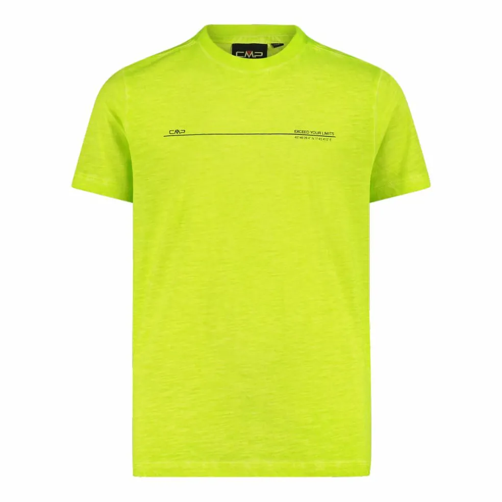 T-shirt da bambino slub jersey