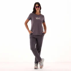 T-shirt da donna in cotone biologico