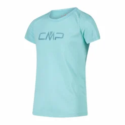 T-shirt girocollo con logo CMP da bambina