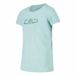 T-shirt girocollo con logo CMP da bambina