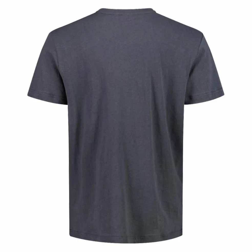 T-shirt in canapa e cotone da Uomo