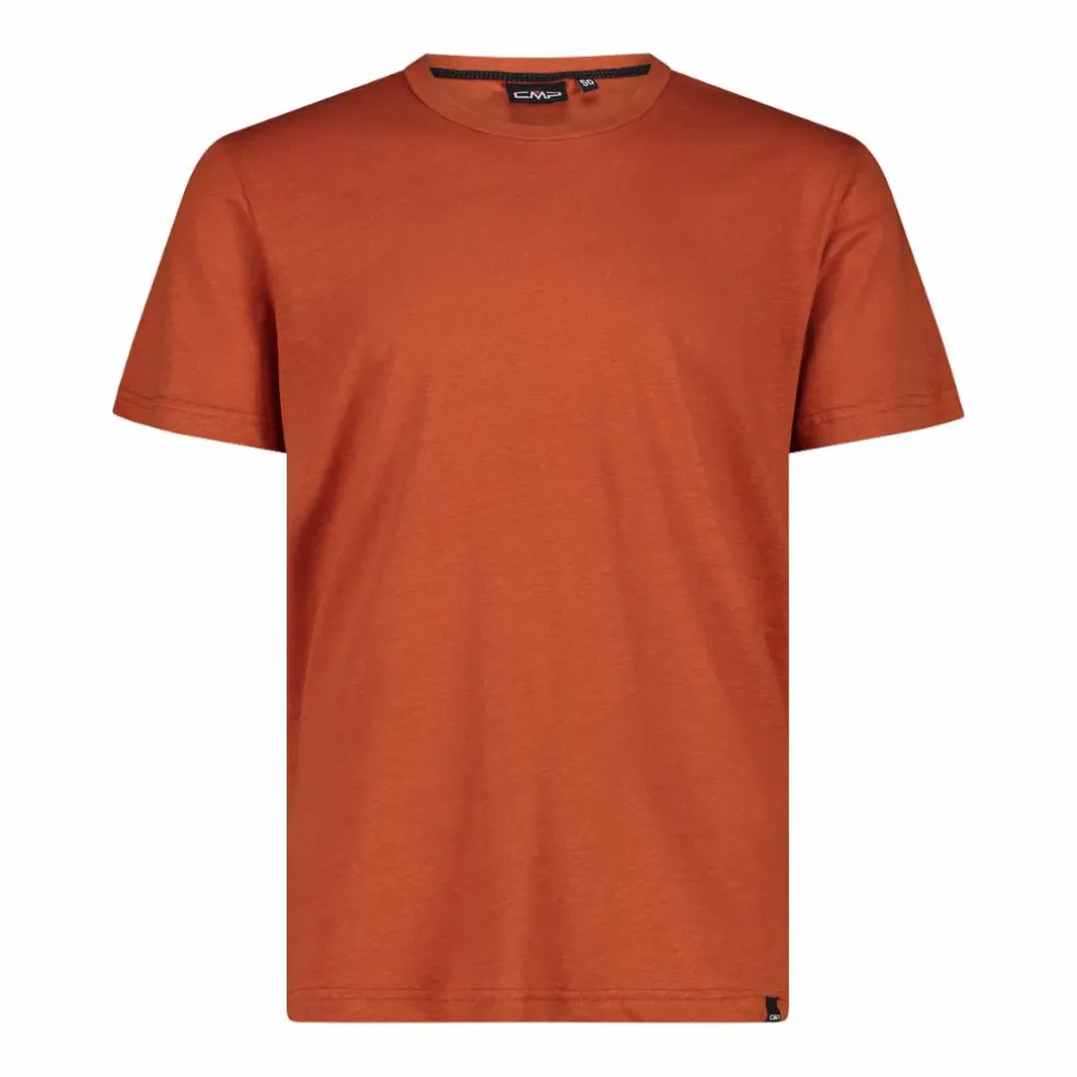 T-shirt in canapa e cotone da Uomo