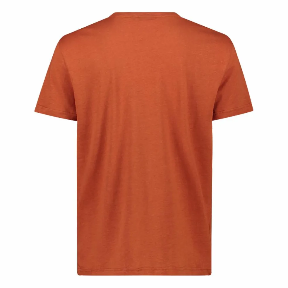 T-shirt in canapa e cotone da Uomo