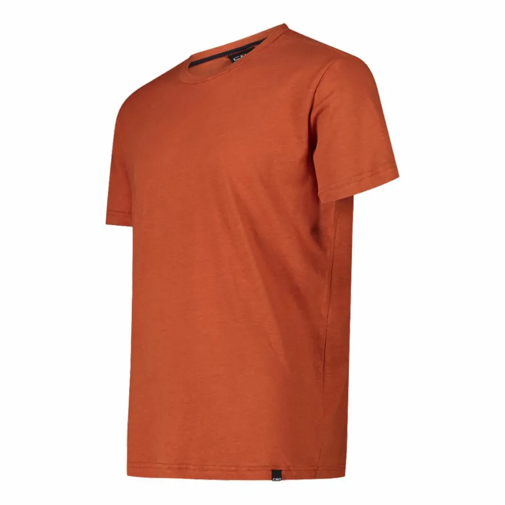 T-shirt in canapa e cotone da Uomo
