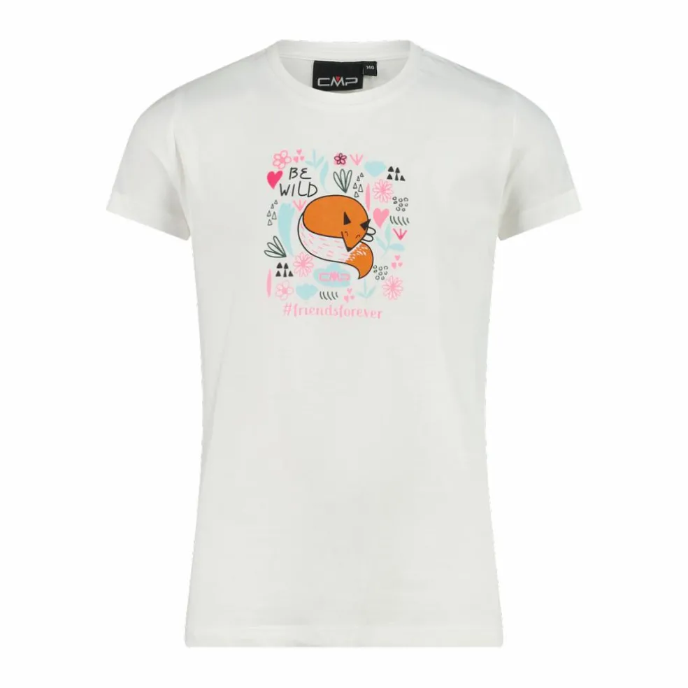 T-shirt in cotone biologico da Bambina