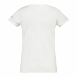 T-shirt in cotone slub jersey da bambina